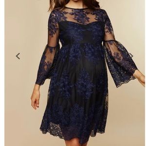 Lace motherhood Maternity dress